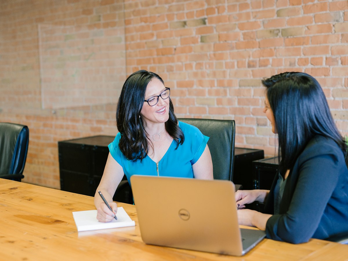 Advisor presenting coverage options in a meeting room